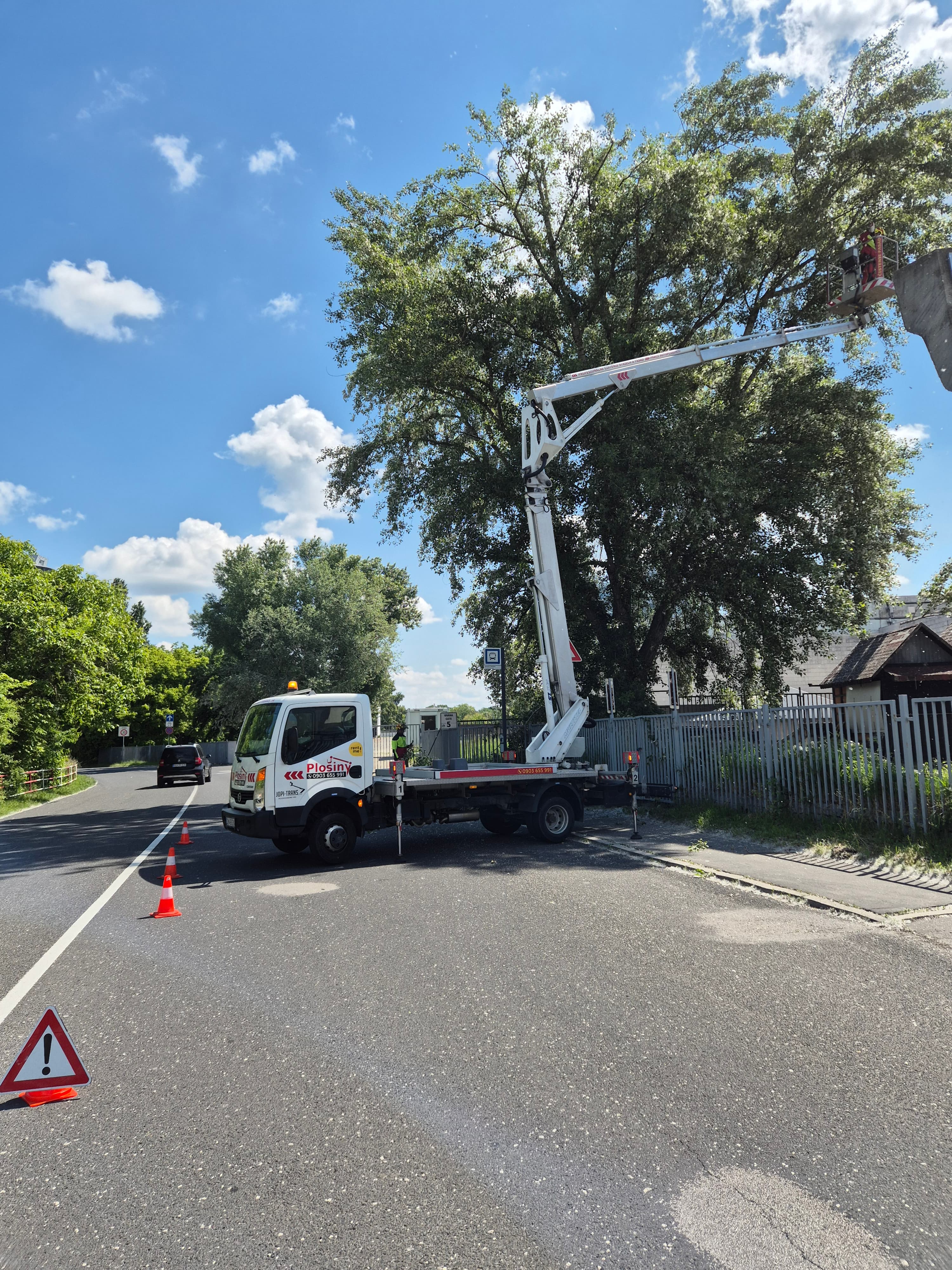 Plošina MX250 vo výške